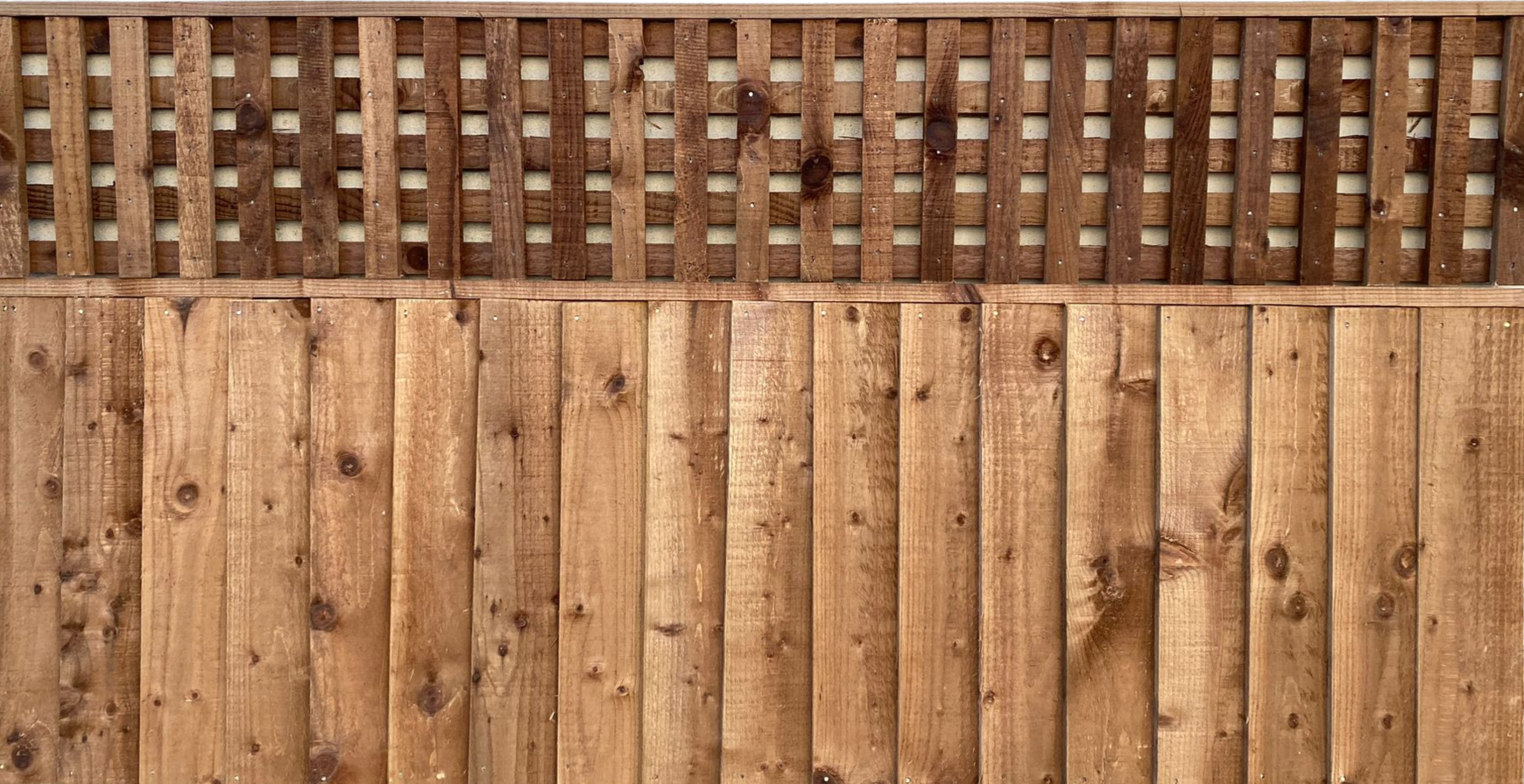 6' Double Latted Flat Top Square Trellis