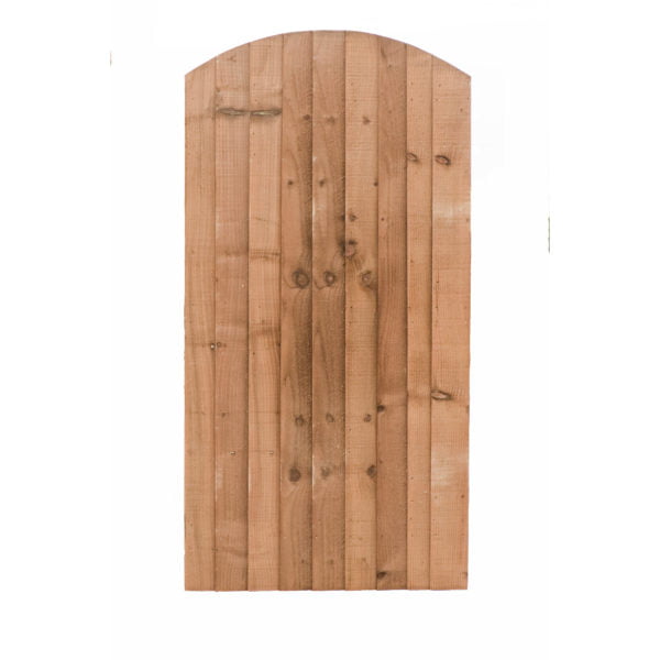 Framed Featheredge Closeboard Gate - Dome top
