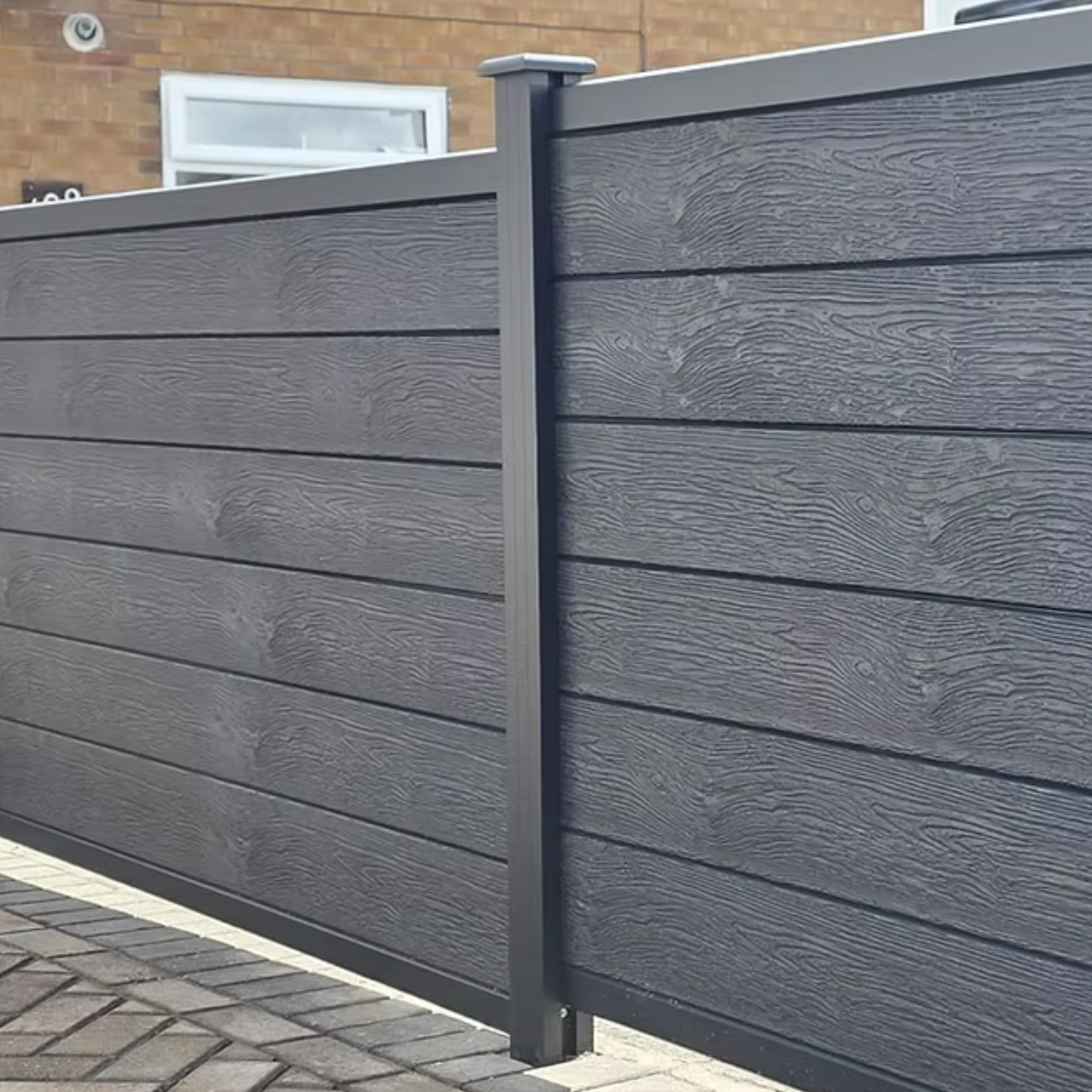 Aluminium Post & Cap