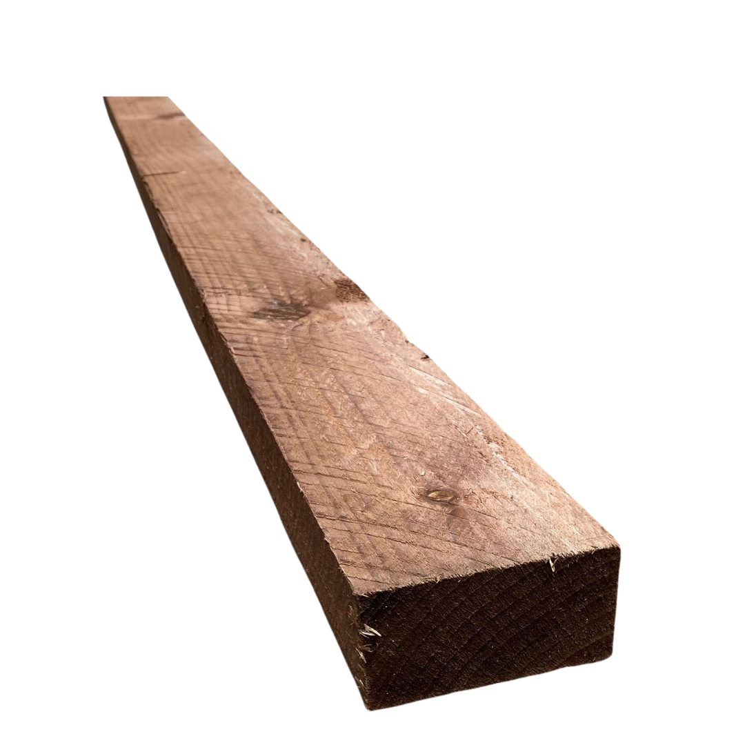 Brown Timber 4" x 2"